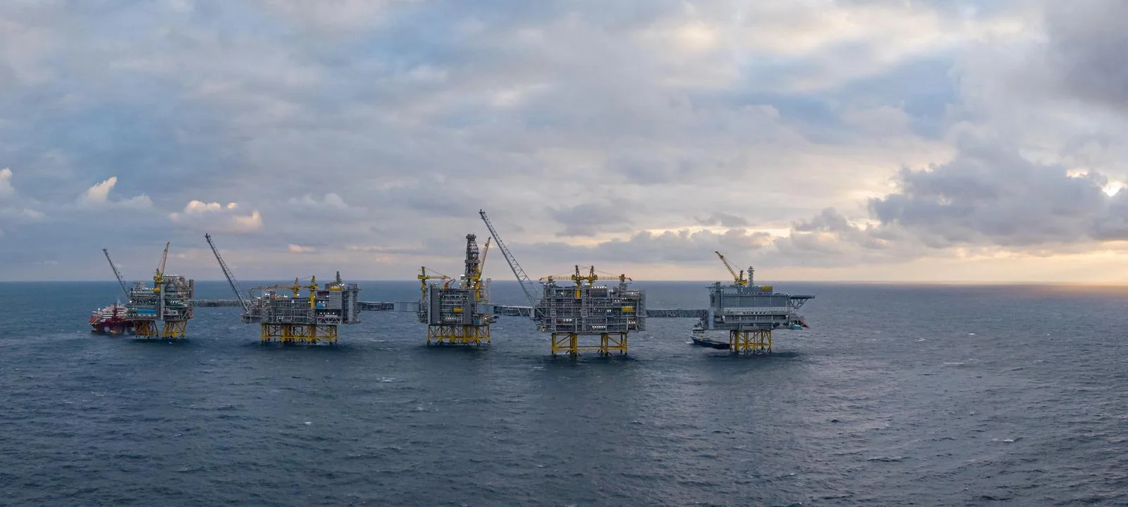 Johan Sverdrup offshore field in the North Sea