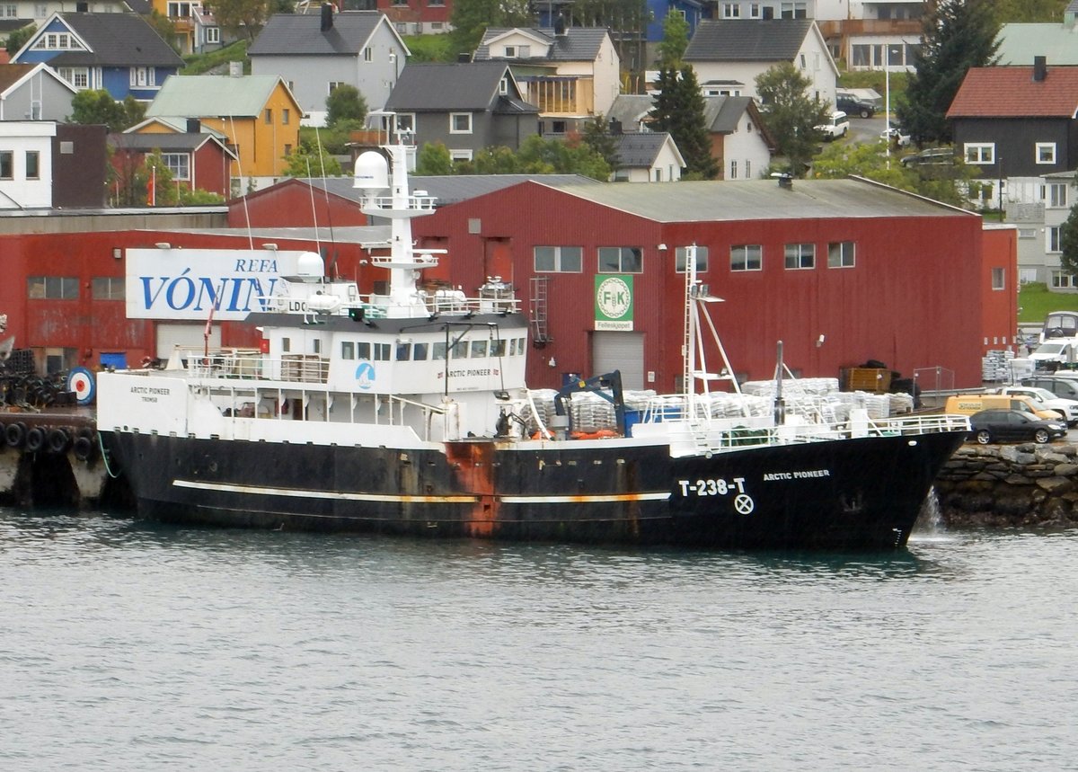 Arctic Pioneer Norwegian fishing vessel