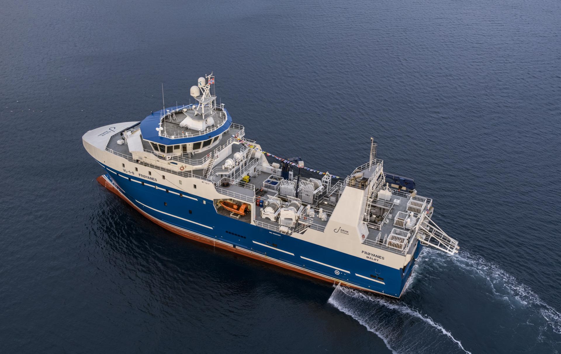 Frøyanes Norwegian crab and shrimp vessel