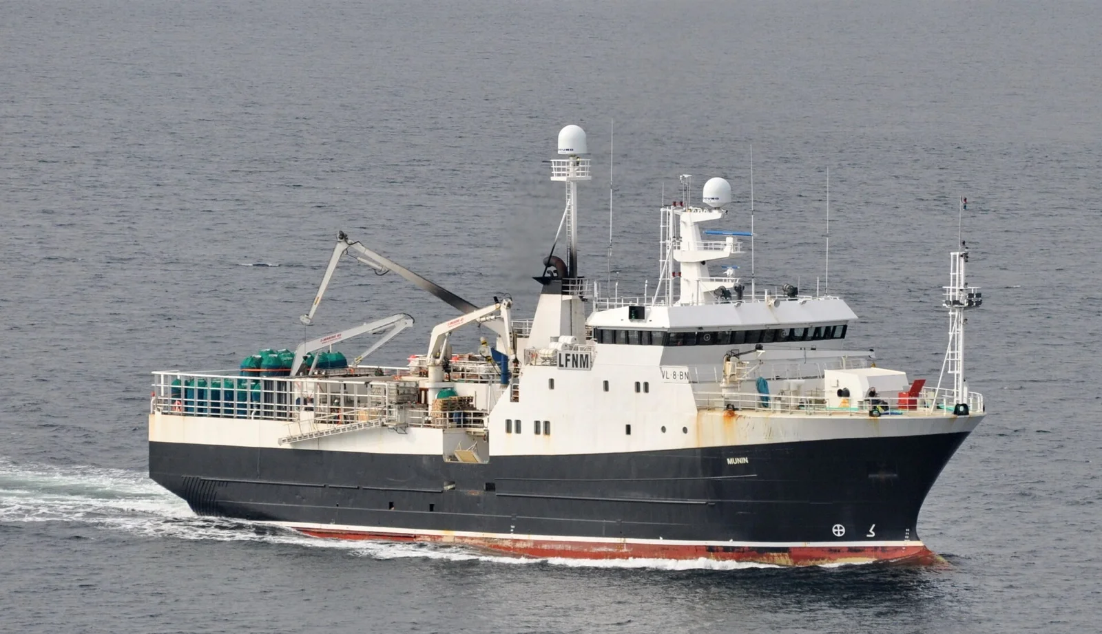 Краболовное судно-завод MV Munin